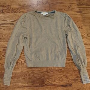 Beige Long Sleeve Sweater